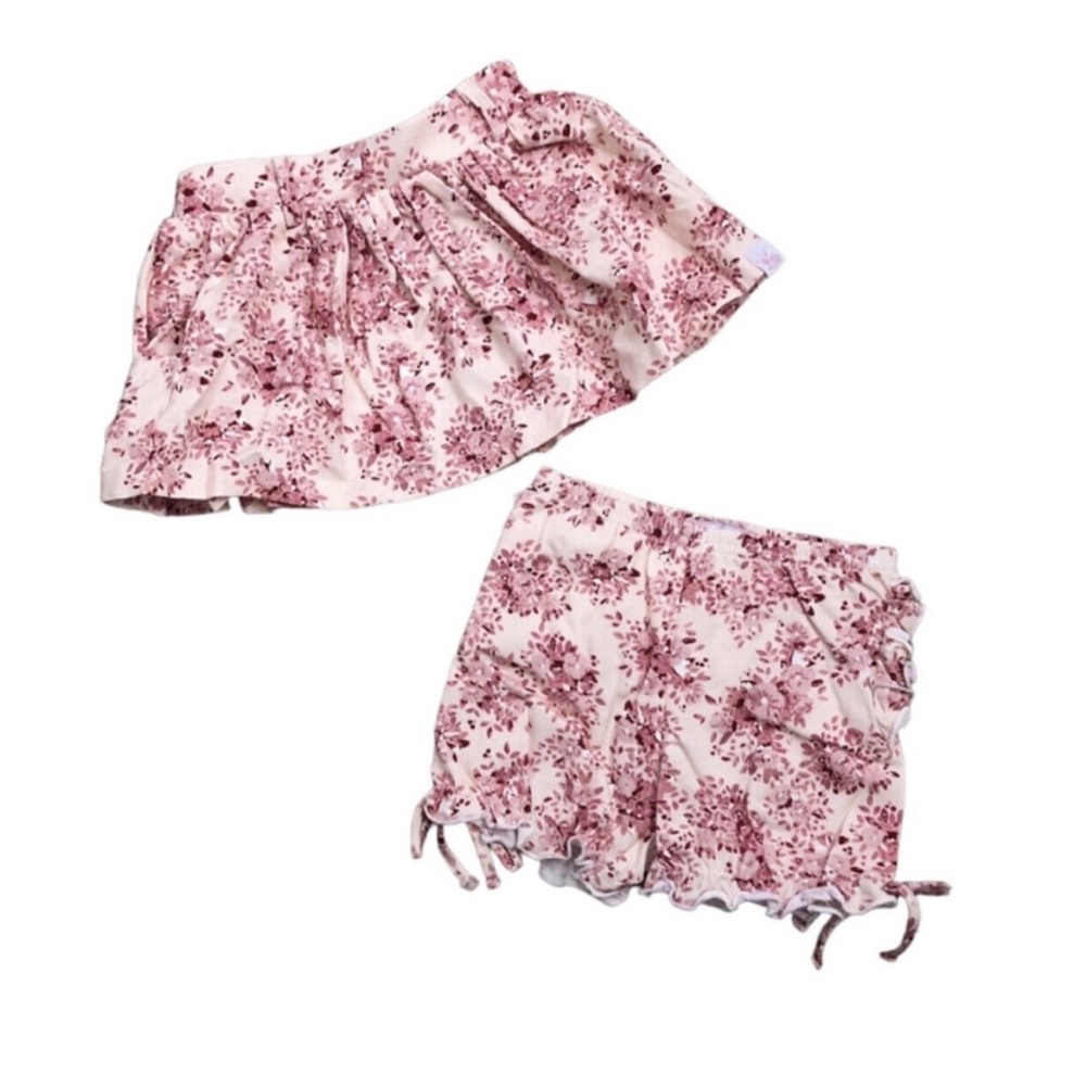 SweetHoney Cranberry Fields Garden Skirt & Bloomers